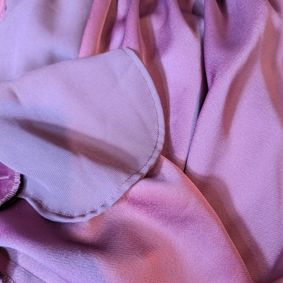 Pre-owned Kate Spade Plum Ruffle Kids Dress - Picture 10 of 14